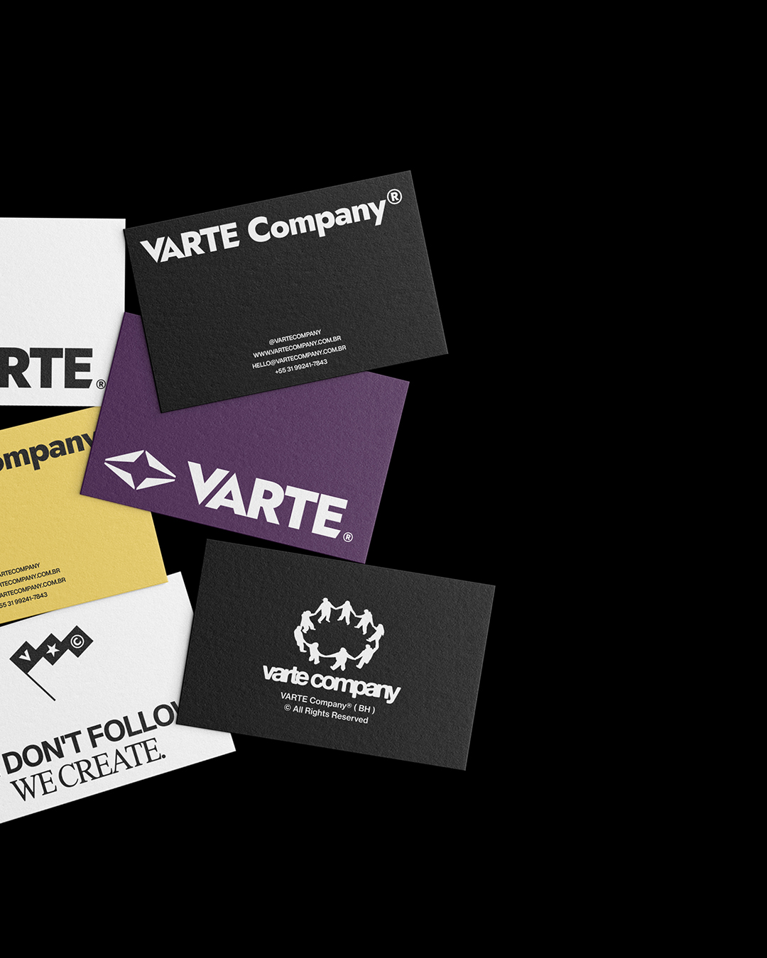 Composição de cartões da Varte — parte 2